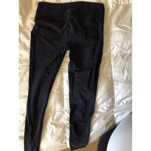 Lululemon leggings with mesh details